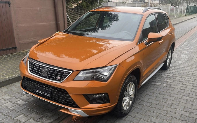 Seat Ateca cena 48500 przebieg: 201427, rok produkcji 2018 z Rakoniewice małe 326